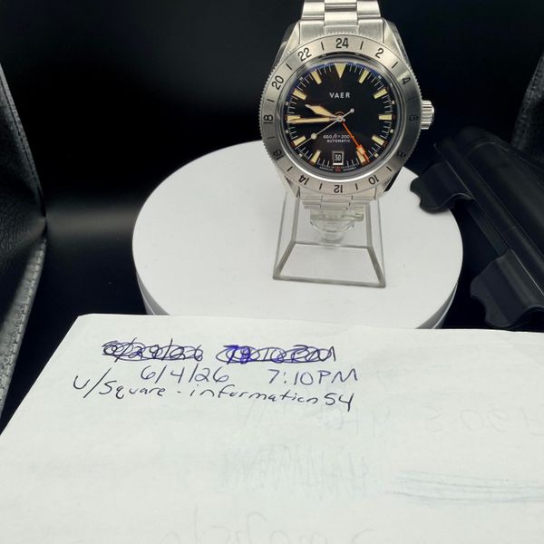 [WTS] Vaer G5 Pacific Steel GMT – $725 + Shipping