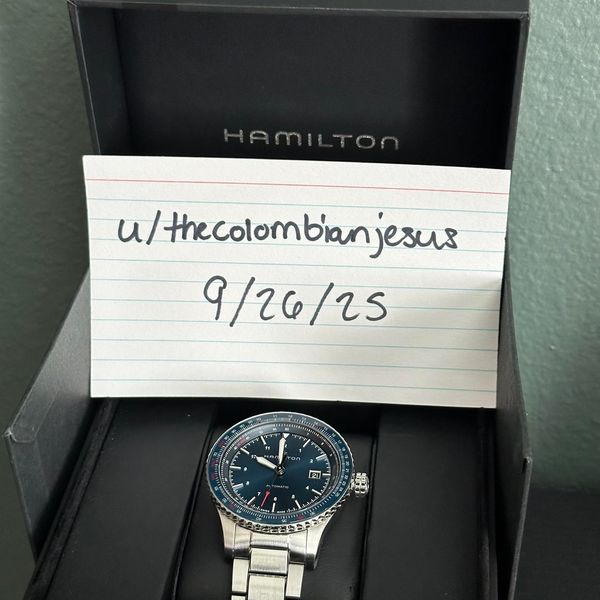 [WTS] Hamilton Khaki Aviation Converter - Blue Dial - H7664…
