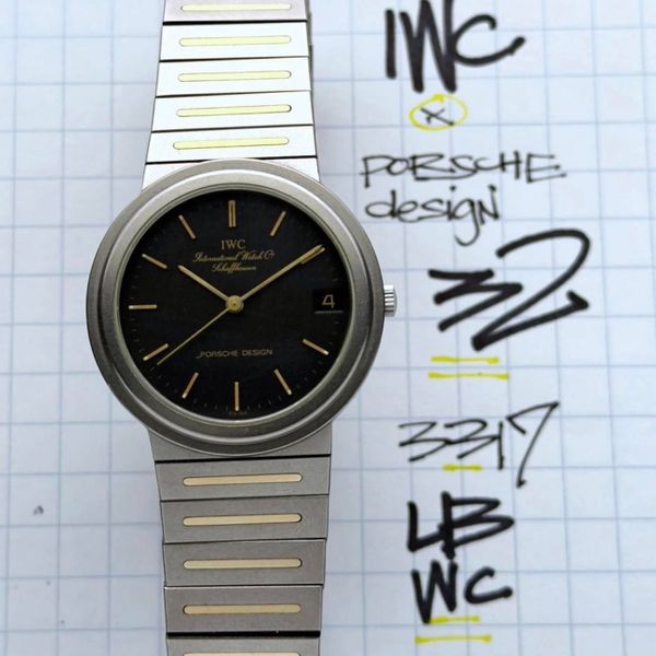 [WTS] IWC Porsche Design ref. 3317 circa 1990s
