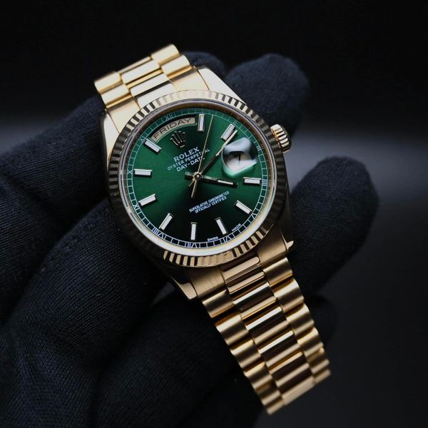 [WTS] Rolex Day-Date 118238 2 dials included - tight bracel…