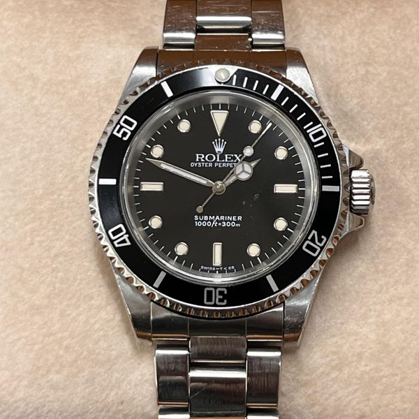 FS:  Rolex 14060 N Serial w 93150 $7k