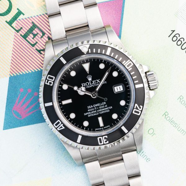 [WTS] 2005 Rolex Sea-Dweller Ref. 16600 with Box & Papers