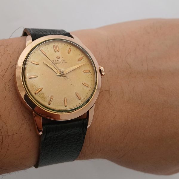 [WTS] Rare Zenith Bumper Automatic 133.8 Unique Patina Dial…