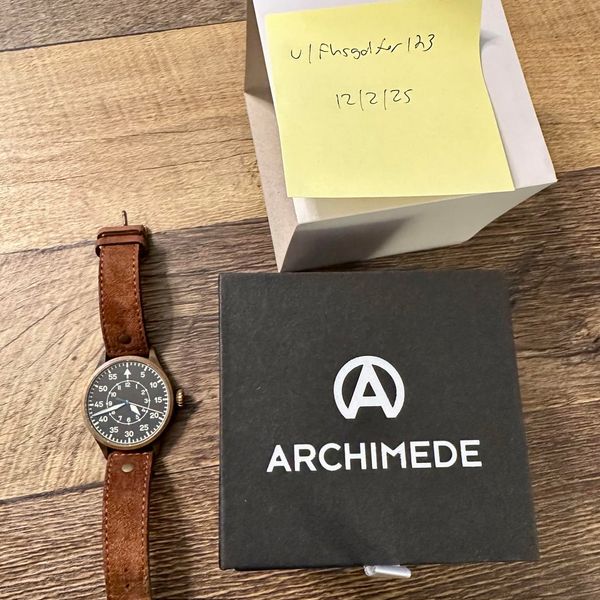 [WTS] Archimede Bronze Flieger Type B 42mm Full Set
