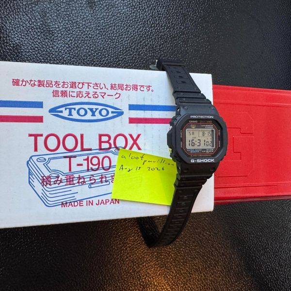 [WTS] Brand new full kit Casio G-Shock DW5000R-1A with Toyo…
