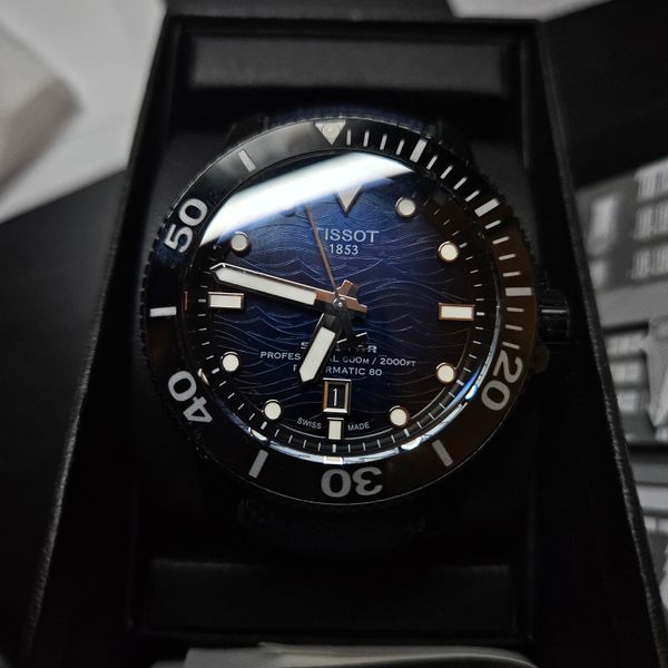 [WTS] Tissot Seastar 2000 Powermatic 80 46mm 600M | Blue Wa…