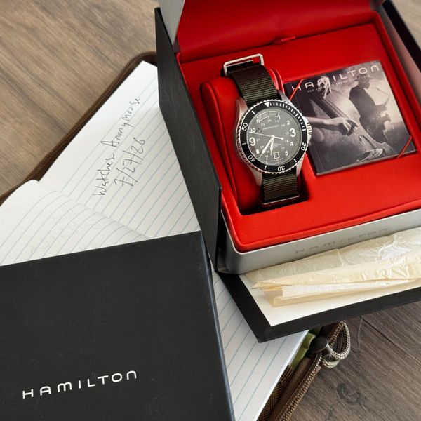 [WTS] Hamilton Khaki King Scuba - Day Date H645150