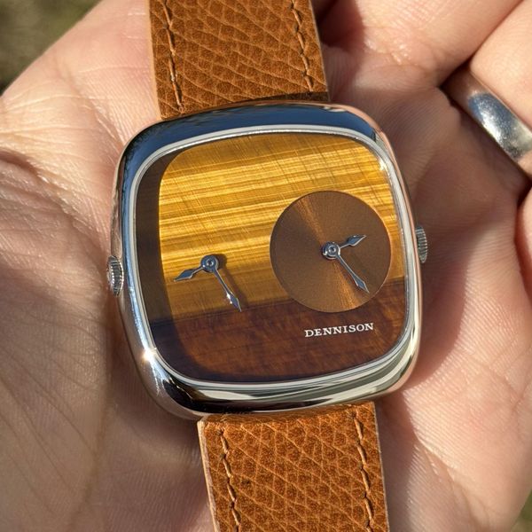 [WTS] Dennison ALD Dual Time Tiger Eye & Gold Sunray Dial i…