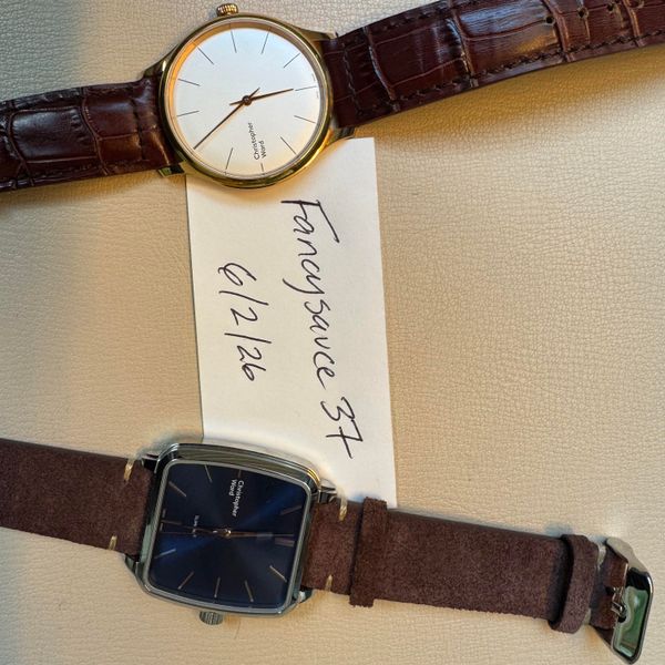 [WTS] Christopher Ward C5 Malvern 595 and C5 Slimline Square