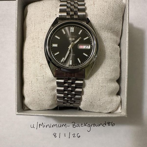 [WTS] Seiko 5 SNXS79 w/ Upgraded Jubilee Bracelet & Box