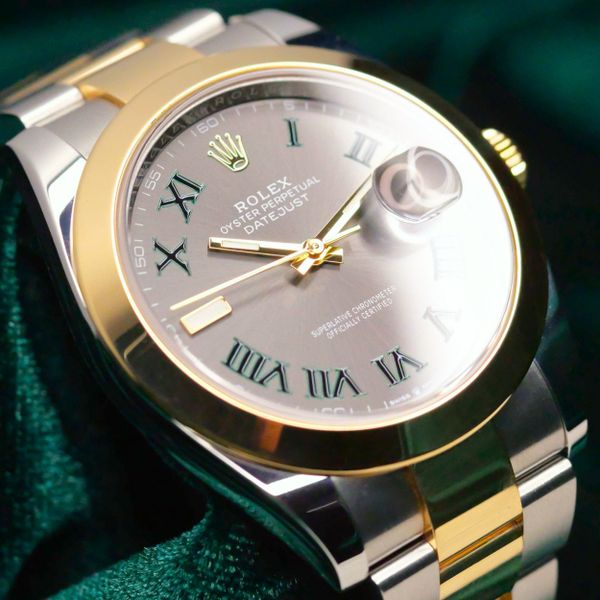 FSOT: 2025 Rolex Datejust 41 “Wimbledon” Slate Gray Dial Gr…