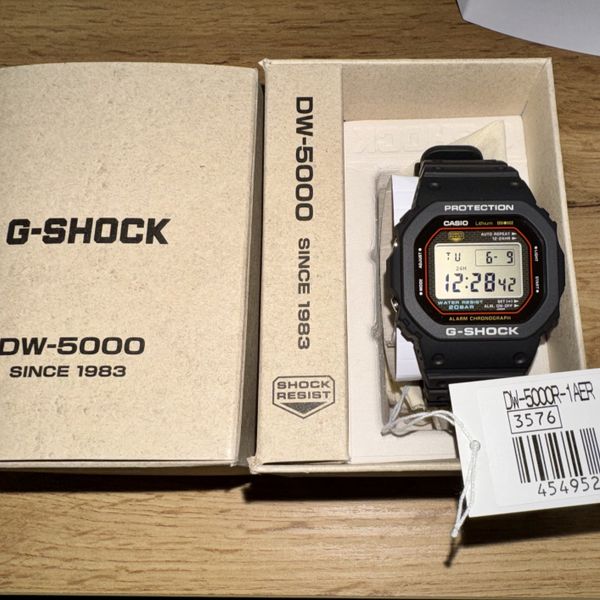 Casio G-Shock DW-5000R-1AER - Nieuw!