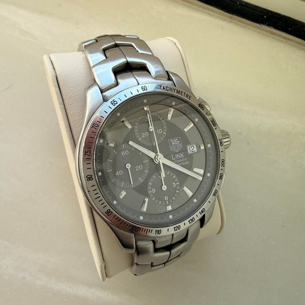 [WTS] Tag Heuer Link Automatic Chronograph Grey Dial CJF211…