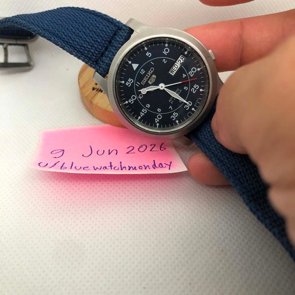 [WTS] Seiko 5 SNK807 – Blue Dial Automatic
