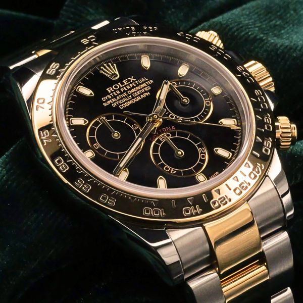 FSOT: Rolex Cosmograph Daytona Black Dial Oyster Bracelet T…
