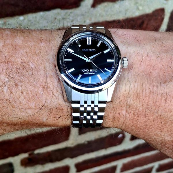TK: King Seiko zwart SDKS005 / SPB283J1