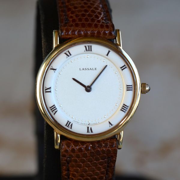 [WTS] Seiko Lassale - Rare Ladies’ Watch - Sapphire, Croc s…