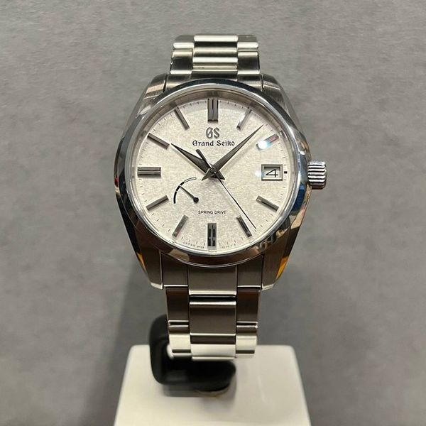 WTS LNIB Grand Seiko "Morning Frost" Spring Drive 40mm Heri…
