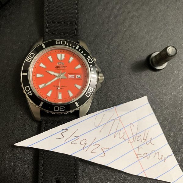 [WTS] Orient Mako XL Orange dial 🔥