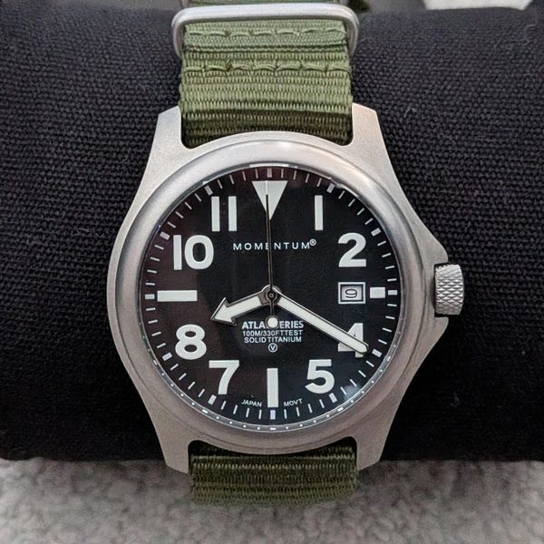 [WTS] Momentum Atlas 38 - Titanium Case - Quartz - in UK wi…