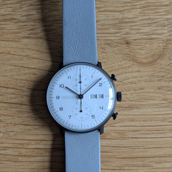 [WTS] Junghans Max Bill Chronoscope German date - barely wo…