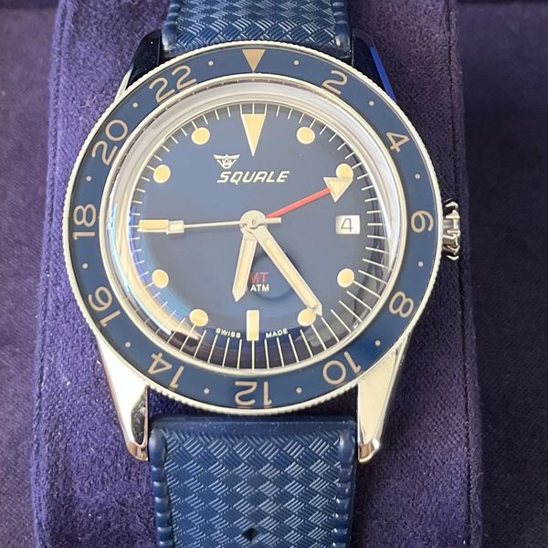Squale Sub-39 GMT Vintage Blue