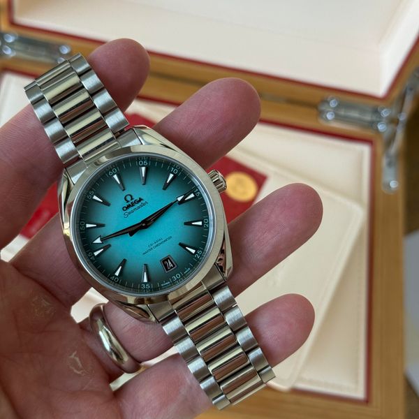 [WTS] Omega Aqua Terra “Shades Collection” Turquoise Dial 4…