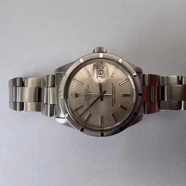 FS: Rolex Oyster Perpetual Date ref. 1501 Silver Dial with …