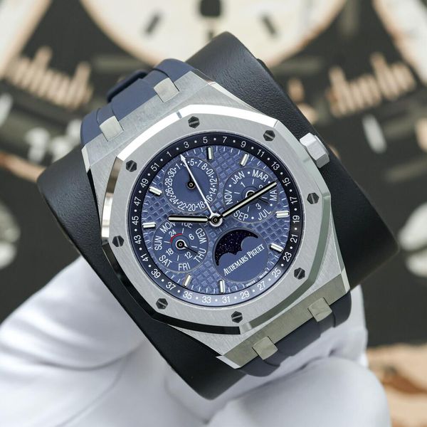 FSOT: Audemars Piguet Royal Oak Perpetual Calendar 41mm Blu…