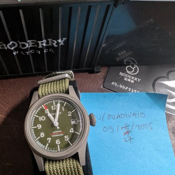 [WTS] Boderry Landmaster Titanium
