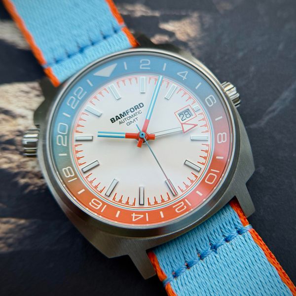 [WTS] Bamford London GM-5 Caribbean Blue & Flame Orange — F…