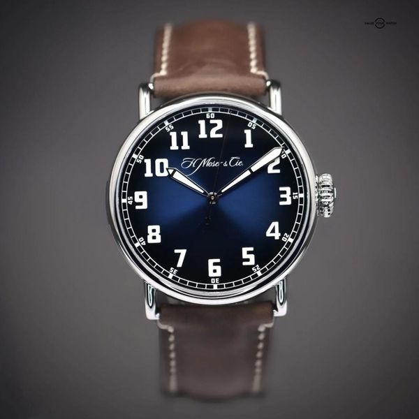 FS: H. MOSER & CIE. Heritage Centre Seconds “Funky Blue” | …