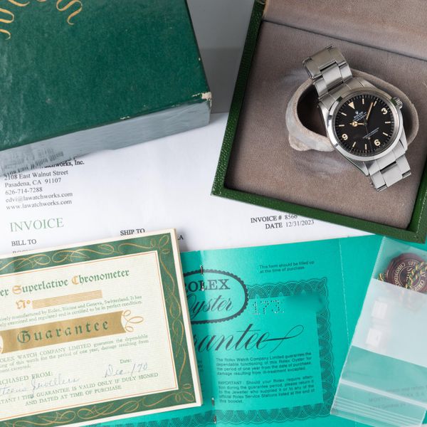 [WTS] 1967 Rolex Explorer 1016 with Box, Papers and Service…