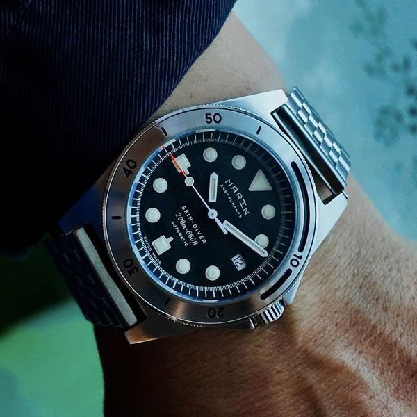 [WTS] Marin Instrument Odyssey Skin-Diver Matte Black Dial …