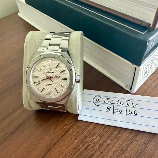 [WTS] Nivada Grenchen F77 MK2 White Dial 38mm – Full Set – …