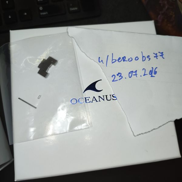 [WTS] Genuine Casio Oceanus OCW-S1400 Manta Titanium Links …