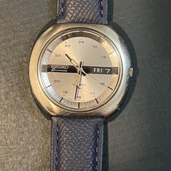 [WTS] 🔹 Seiko Diamatic Automatic – 19J – Cushion Case – Day…