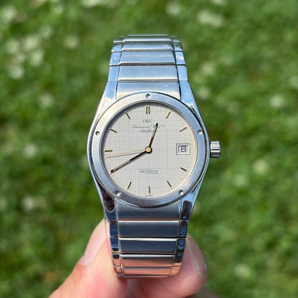 [WTS] IWC Ingenieur 3350 32mm Grey Paper Graph Dial Quartz …