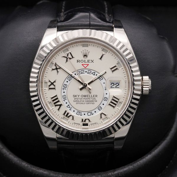 FSOT: Rolex Sky Dweller - 326139 - White - White Gold - 42m…