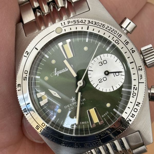 TK: Aquastar Deepstar Chronograph Greenwich LE