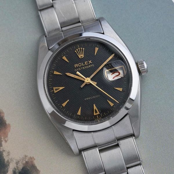 [WTS] 1959 Rolex - Serviced Roulette Date Honey Comb Black …