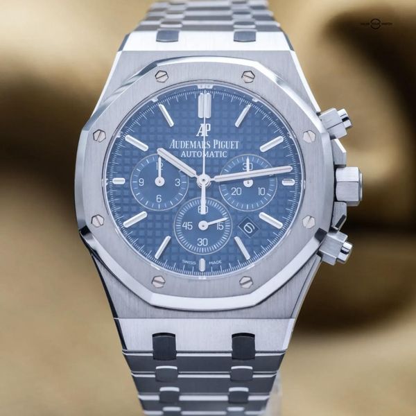 FS: Audemars Piguet Royal Oak Chronograph 41 Steel Blue Dia…