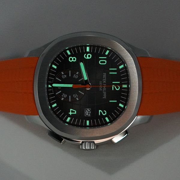 FSOT:MINT Patek PHILIPPE 5968A AQUANAUT CHRONOGRAPH STEEL B…