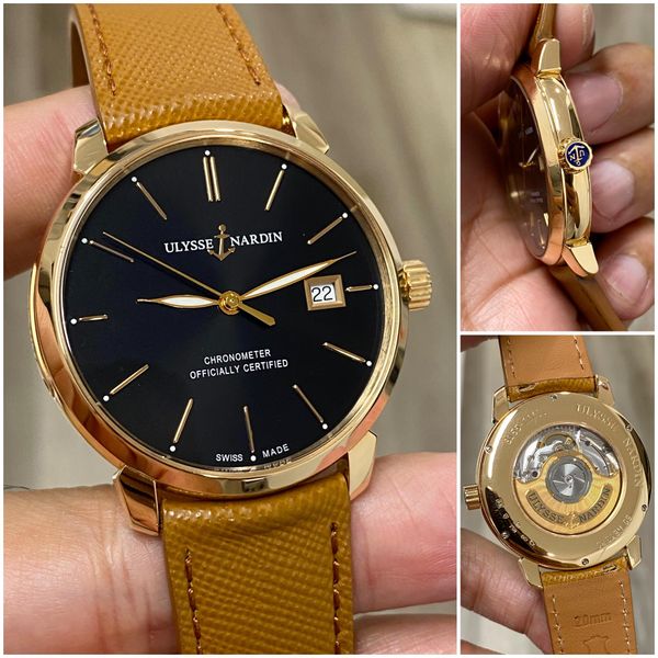 [WTS] Ulysse Nardin San Marco. 40mm. Solid Gold. OEM gold c…
