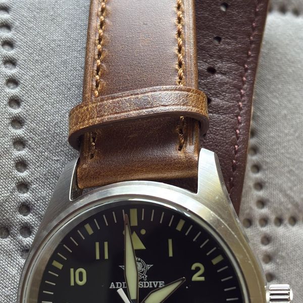 [WTS]  Addiesdive Fleiger/Pilot Watch Black Dial Two Straps