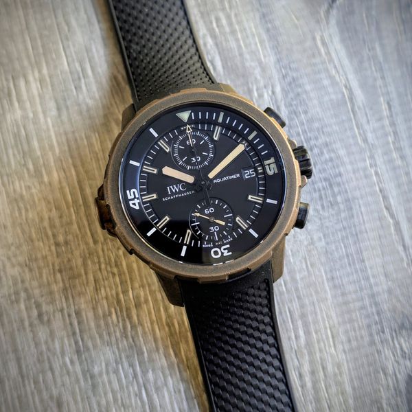 FS: IWC Aquatimer Bronze Chronograph Flyback 'Charles Darwi…