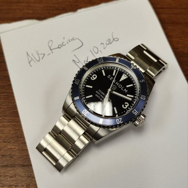 FS: Swiss Made SEAHOLM Offshore Diver, Sellita SW200-1, Dro…