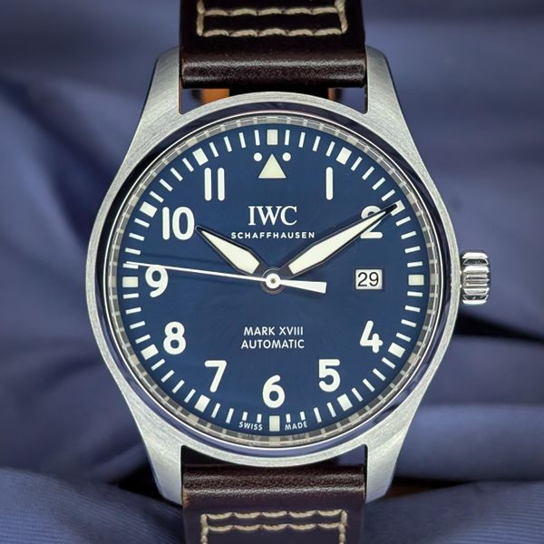 [WTS] Classy Midnight Blue 2019 IWC Pilot Mark XVIII "Le Pe…