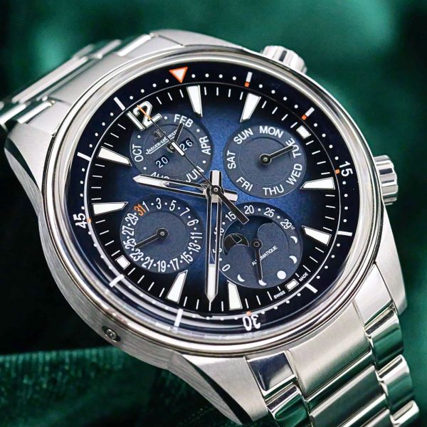 FSOT: Jaeger-LeCoultre Polaris Perpetual Calendar Blue Grad…