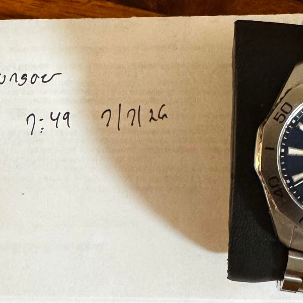 Tag Heuer Aquaracer Pro 200 40mm Solograph. [wts]